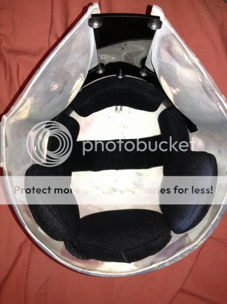 Helmet padding assistance